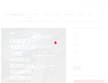 Tablet Screenshot of fuentelatina.org